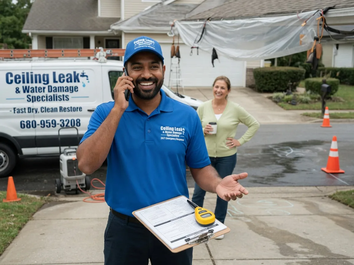 Ceiling Leak Cleanup Swansboro, NC FAQs